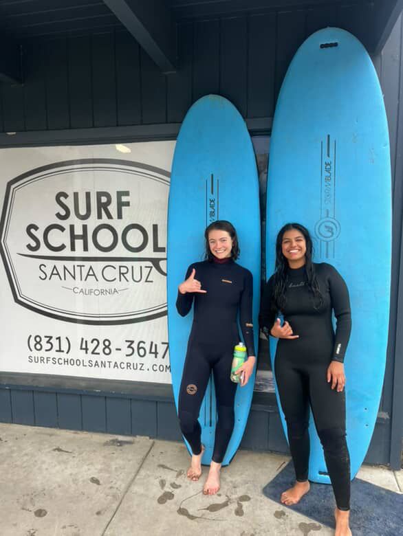 Private Two-Person Surf Lessons at Pleasure Point