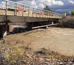 Broken sewage line in Pagosa springs