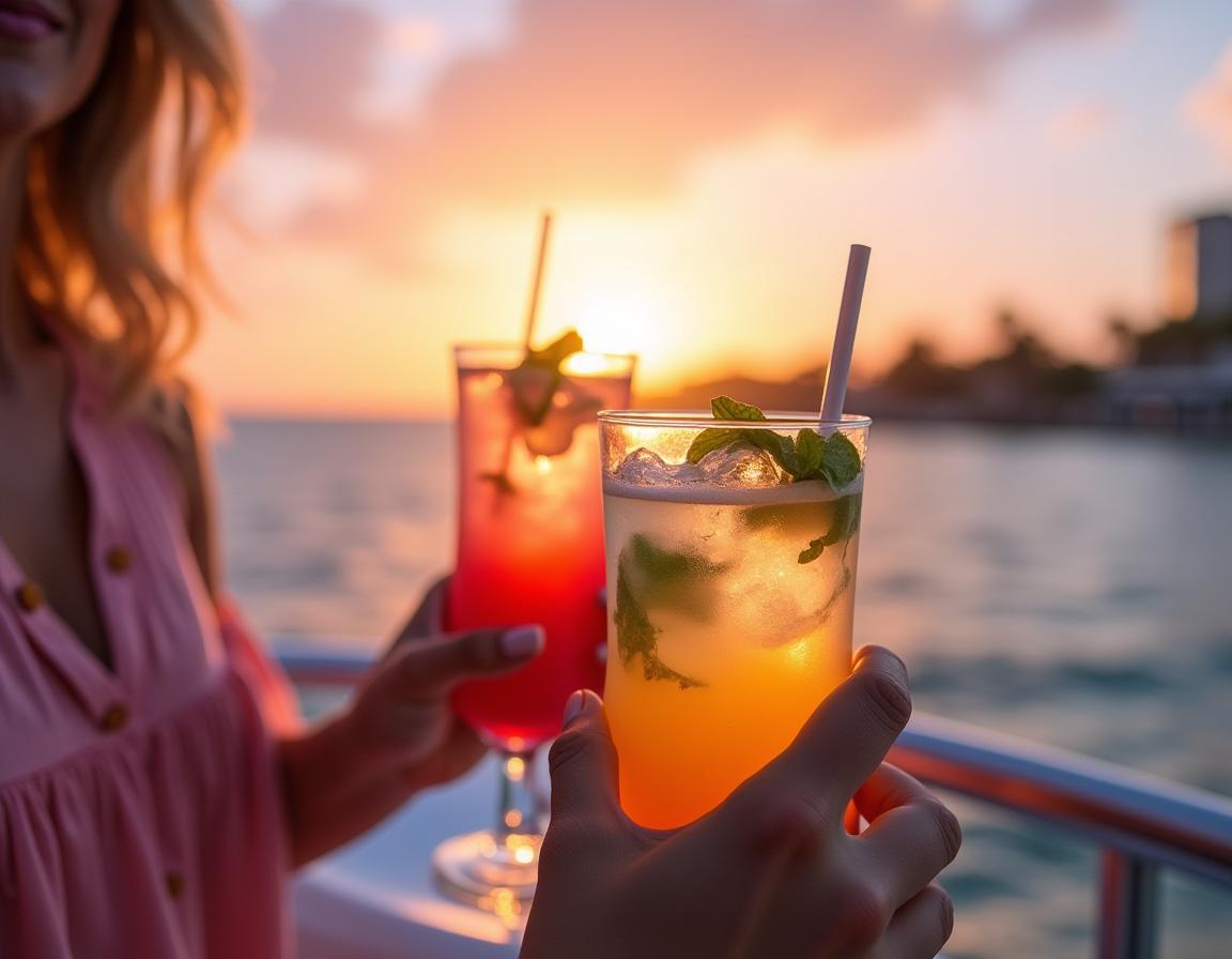 Drinks and Delights at Sea
