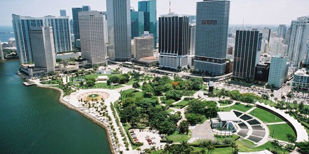 Bayfront Park in Miami