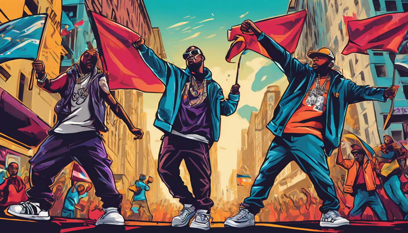 Kodak Black and Fivio Foreign Rally for Trump