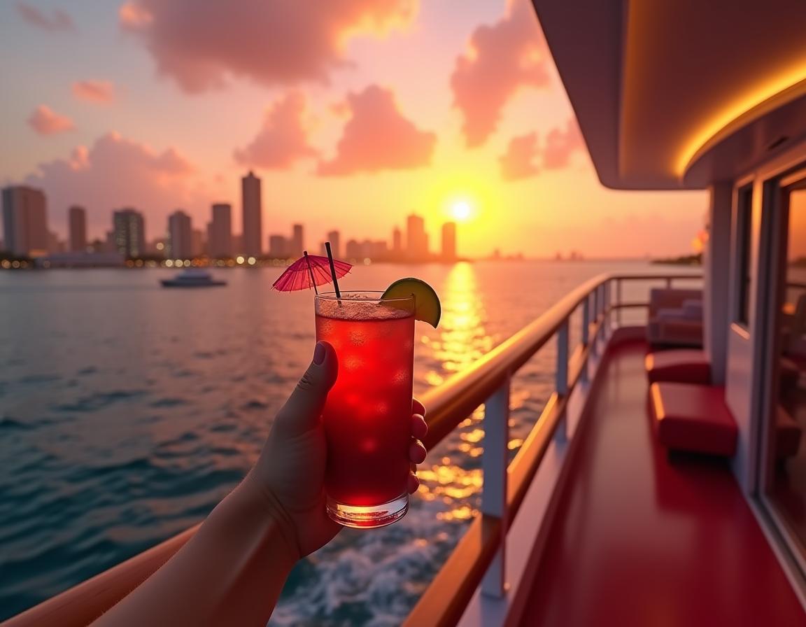 Miami Sunset Cocktail Cruise