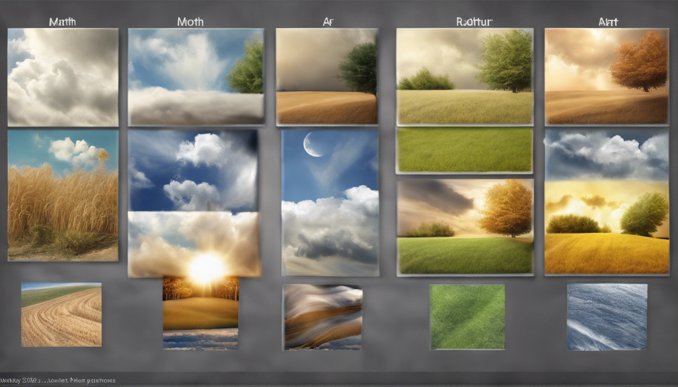 Weather Patterns: What to Expect Month by Month